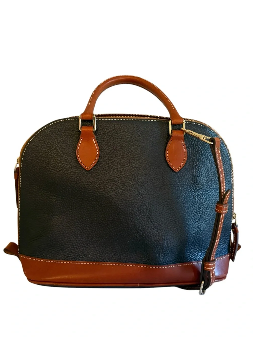 Dooney & Bourke Pebble Grain Zip Zip Satchel